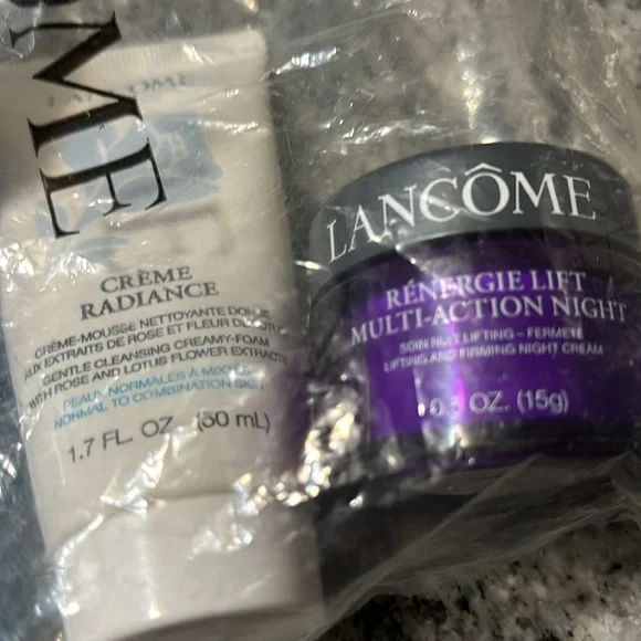 3-pc bundle Lancôme skincare travel size sample set - Picture 2 of 5